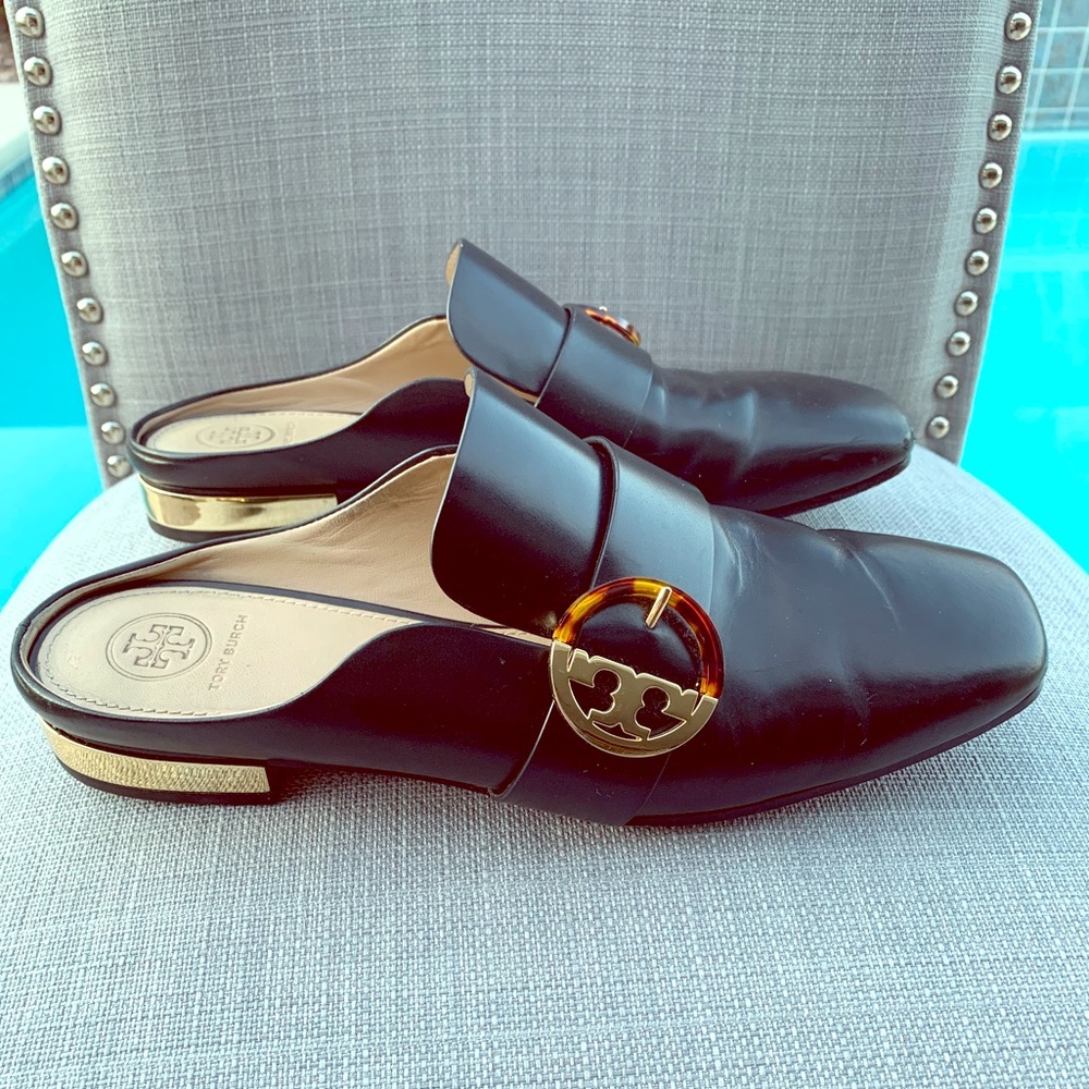 Tory Burch Sidney Backless Loafer black 8.5